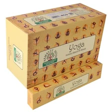 Namaste India Yoga Incense Sticks 12 Pack 15g Each Pack 180 Incense Sticks