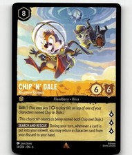 Chip 'n' Dale - Recovery Rangers #205 Prices | Lorcana Azurite Sea