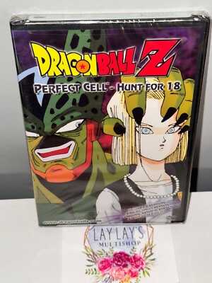 Dragon Ball Z Perfect Cell - Hunt for 18 DVD 2002 BRAND NEW *6*