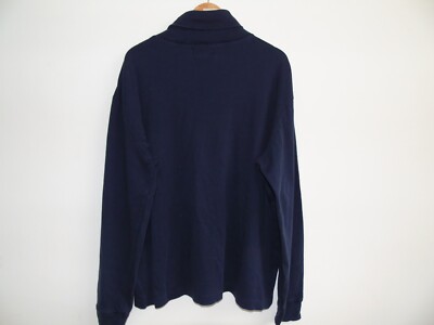 00s RALPH LAUREN GOLF スウェットジャケット ラルフ Y2K Ralph Lauren Polo Golf Sweater Men XL Brown Alpaca 1/4 Zip