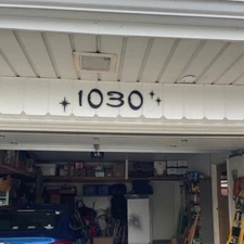 Mid Century House Numbers Letters Regular size and Fun Shapes