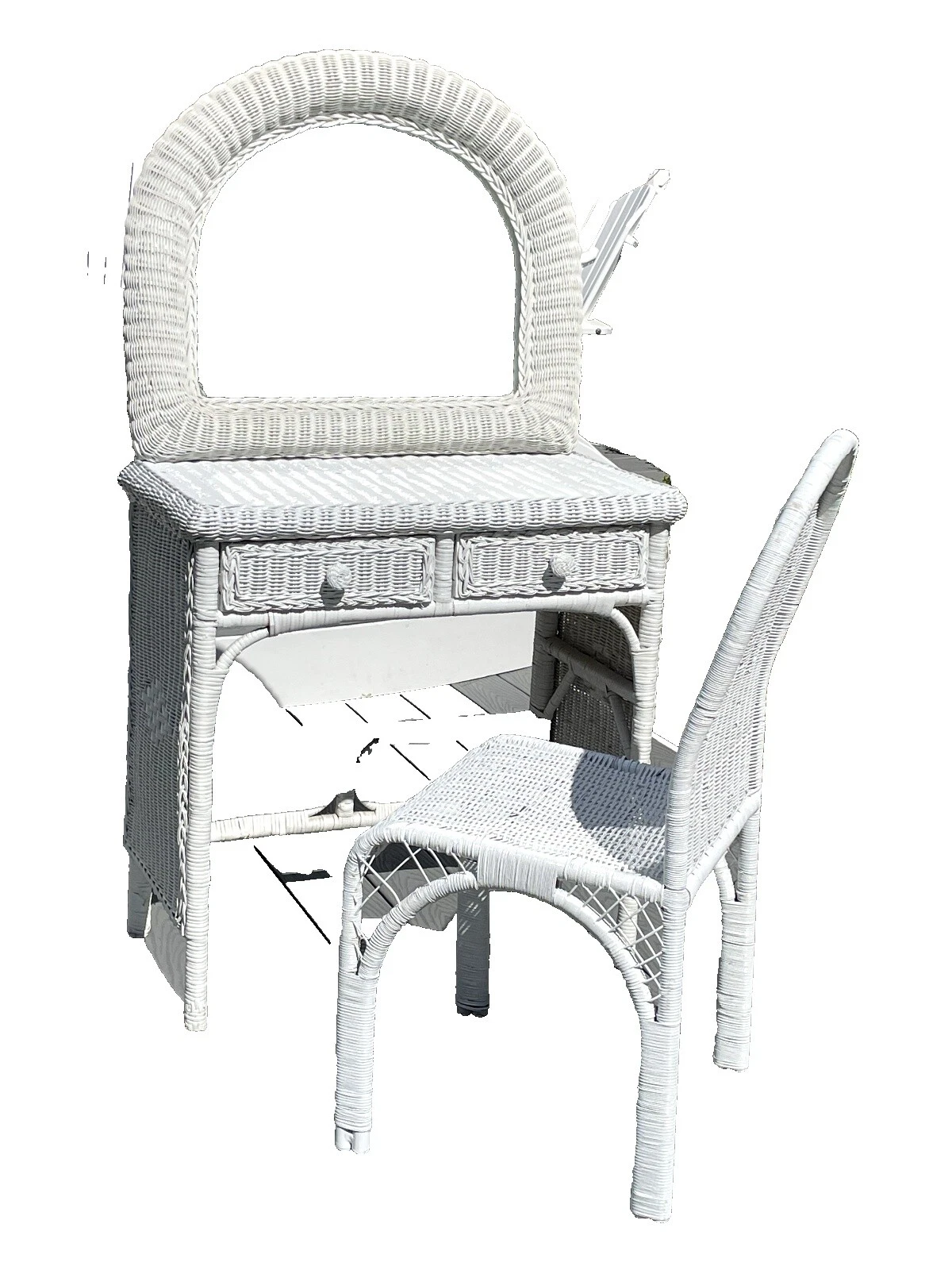 Muebles para el Hogar Blanco De madera Pottery Barn