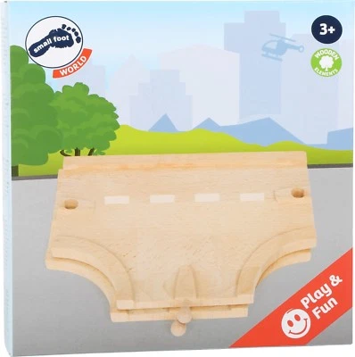 Straßen-Set T-Kreuzung 2-er Set Holz small foot world