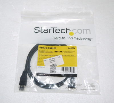 Startech USB3CAUB1M 1M 3Ft SuperSpeed USB Certified A To Micro B Cable M/M New