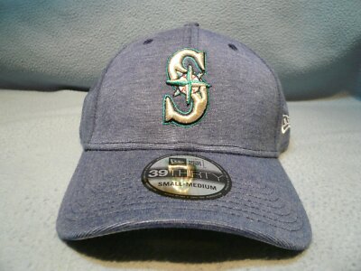 New Era 39thirty Seattle Mariners Team Pennant S/M or M/L BRAND NEW cap hat SEA
