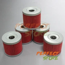 5pcs Oil Filter For Suzuki Quadracer 450 LTR450 LTR 450 Iridium 2006 07 08 2009