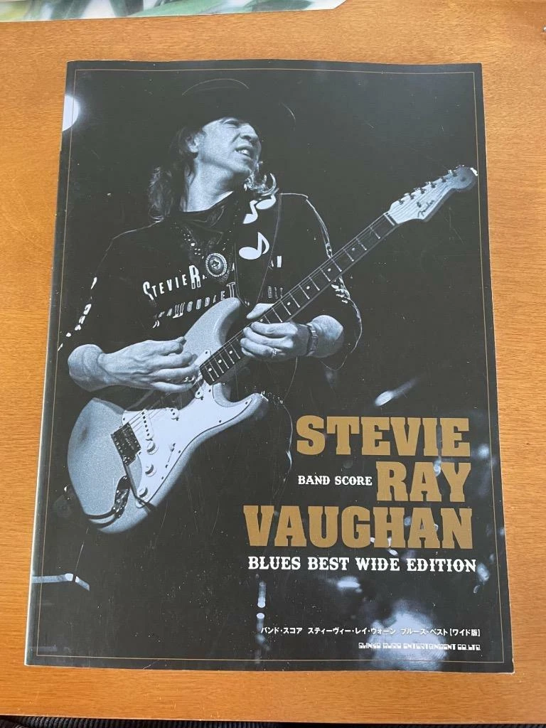 Stevie Ray Vaughan THE BEST JAPAN BAND SCORE GUITAR TAB SRV BLUES