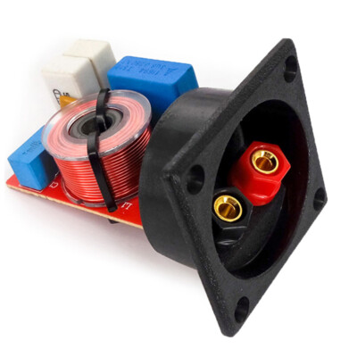 80W 2 Way Hi-Fi Speaker Frequency Divider Crossover Filters with Junction _D6