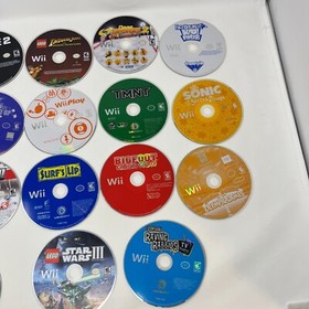 Video Game Disc Lot Of 90 Games PS2, PS3, PS4, Xbox 360 One, Wii Untested