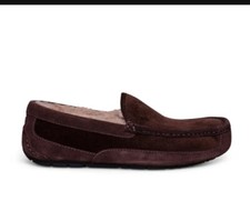 UGG ASCOT CORDUROY II STOUT SUEDE SHEEPSKIN MOCCASIN MEN'S SLIPPERS SIZE US 7