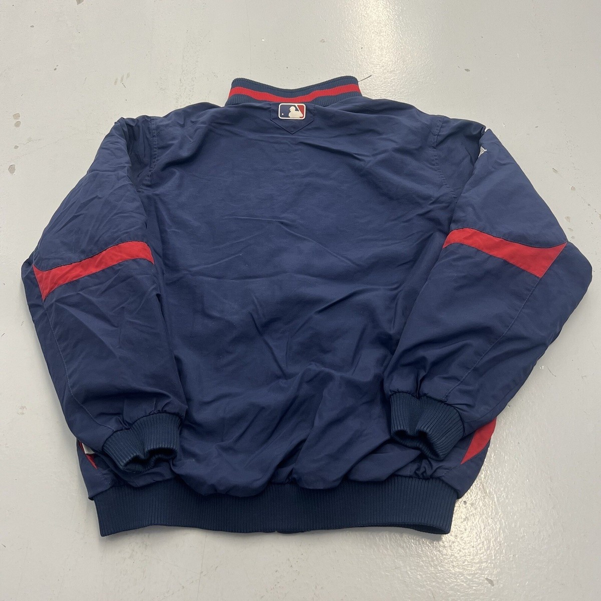 Vintage Majestic MLB Cleveland Indians Double Climate Full Zip