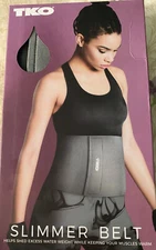  Waist Trimmer Belt Sweat Wrap Band Fat Burner Tummy Stomach Weight Loss Slim