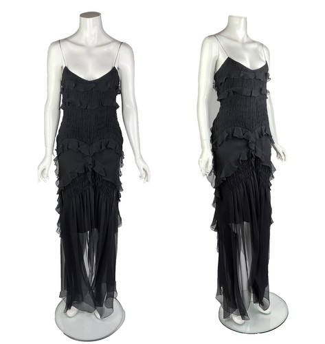 BNWT / Christian Dior Dioriviera Mid-Length Flared Dress navy blue and  white 38F | eBay