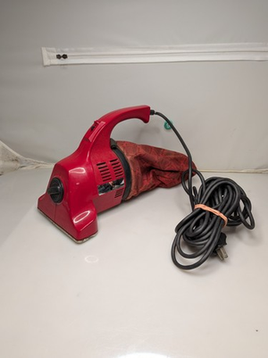 #ad #ad Dirt Devil Hand Vac Model 103 Royal Red USA Made Vacuum Cleaner Works 20ft Cord $22.46