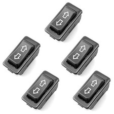 5PCS Power Window Switch 5 PIN DPDT DC12V /24V 20 Amp on-Off-on Momentary Rocker
