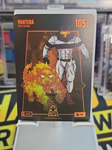 2025 Bo Jackson Battle Arena Pantera 1st Edition Fire Foil  #BF-161