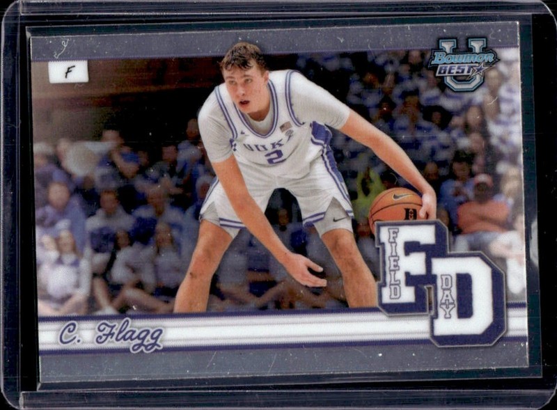 2024-25 Bowman's Best University Cooper Flagg Field Day #FD-1 Duke Blue Devils