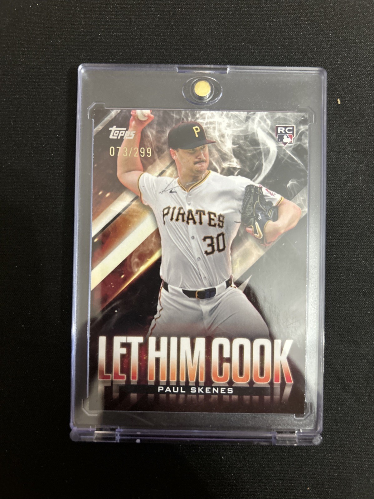 2024 Topps Update Series - Let Him Cook Paul Skenes #LHC-12 Black 073/299 (RC)