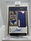 JARED MCCAIN 2024-25 PANINI ONE AND ONE ROOKIE JUMBO PATCH AUTO BLUE /49