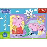 Trefl Puzzle Peppa Pig: Happy Peppa 60 Puzzles