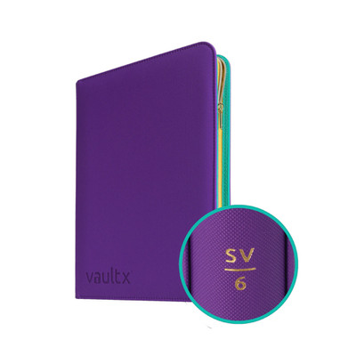 Vault X 12 Pocket Exo-Tec Zip Binder SV6