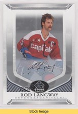 2020 SP Signature Edition Legends Silver Script Rod Langway #163 HOF READ 13rm