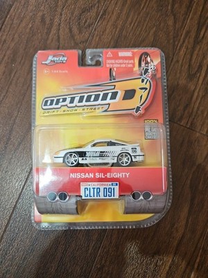 Vintage 2006 Jada Toys Option D Nissan Sileighty Sil-eighty 1/64 Diecast Neu