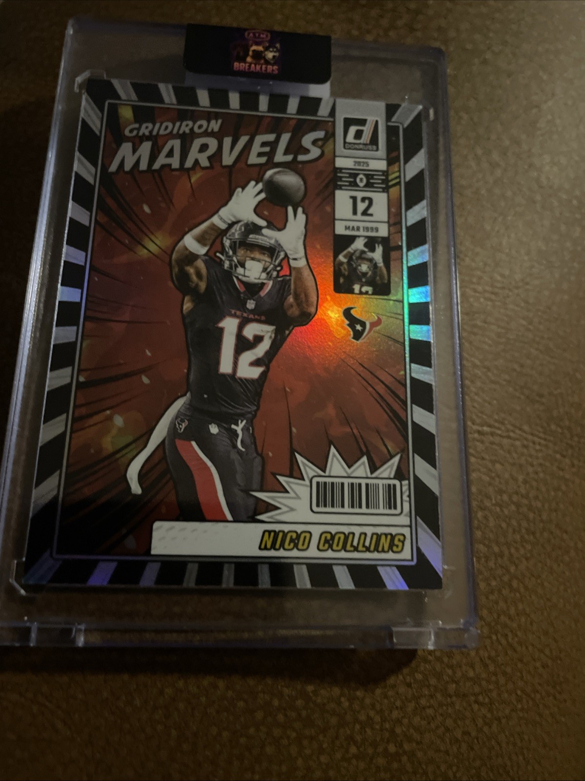 2025 Donruss Nico Collins Gridiron Marvels #GM-NCS Texans