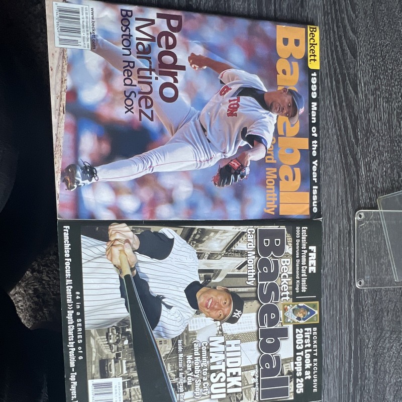 Beckett Baseball Card Monthly Magazine