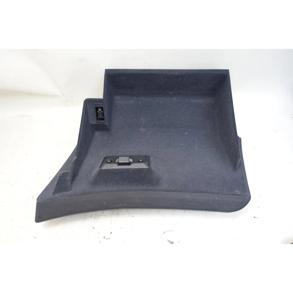 1997-2003 BMW E39 5-Series Sedan Right Front Glove Box Door w Latch Black Vinyl - Image 4 of 4