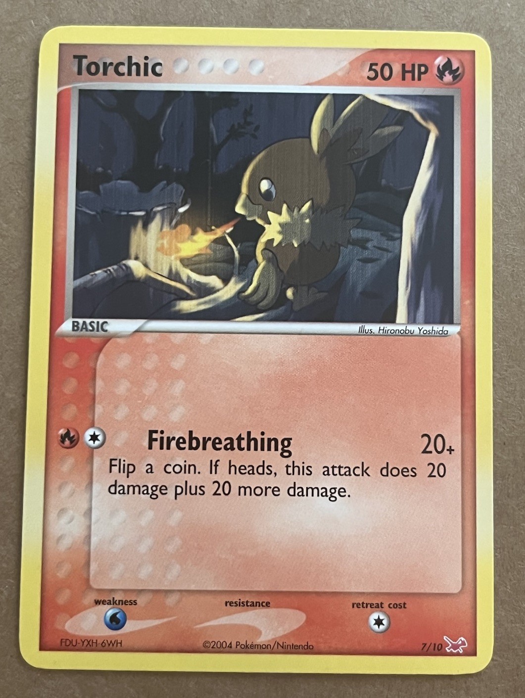 Torchic 7/10 EX Trainer Kit Latias Pokemon NM