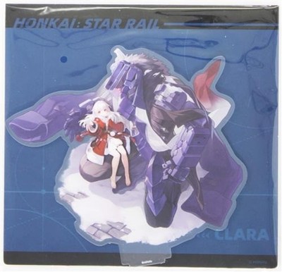 Honkai Star Rail Figur Acryl Ständer Destruction Destiny Clara und Svarog
