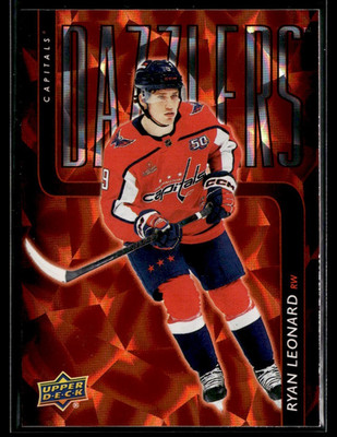 2025-26 Upper Deck Series 1 Orange Dazzlers #DZ-41 Ryan Leonard | eBay