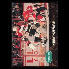 Kerry Huffman #349 1991 Parkhurst Philadelphia Flyers Hockey Card NHL NM