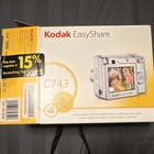 Kodak EasyShare C743 7.1MP 3x Optical Zoom 2.4in LCD USB Silver Camera — photo 1