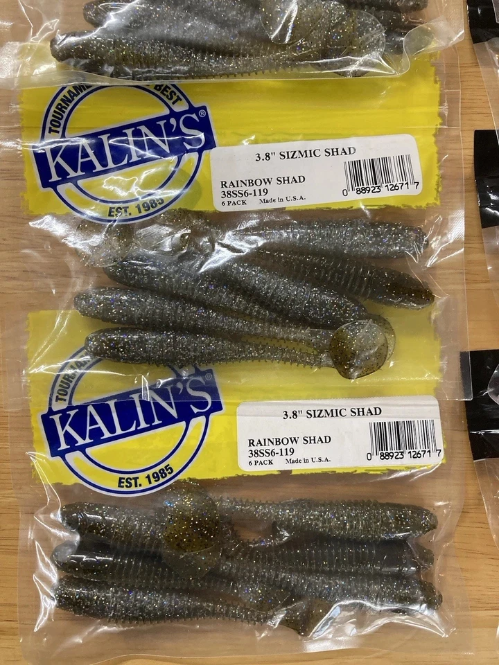 Lote Swimbait Kalin’s, Netbait, Havoc y Xcite (Lote de 13) Foto 3 de 4