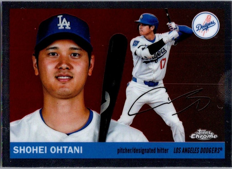 2025 Topps Chrome Platinum Shohei Ohtani #17 Base 🔥 LA Dodgers