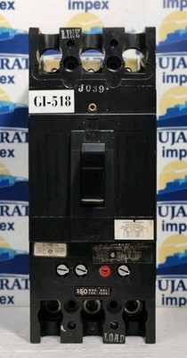 GENERAL ELECTRIC CIRCUIT BREAKER TFK236F000 150AMP 600VAC 3POLE TESTED OK U.S.A