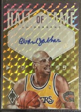 2023-24 Panini Phoenix Kareem Abdul-Jabbar Gold 01/10 Hall Of Fame Auto