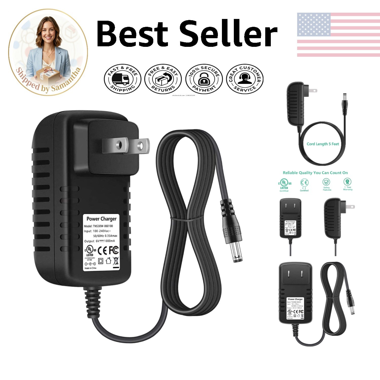 Universal 6V Battery Charger Image 1