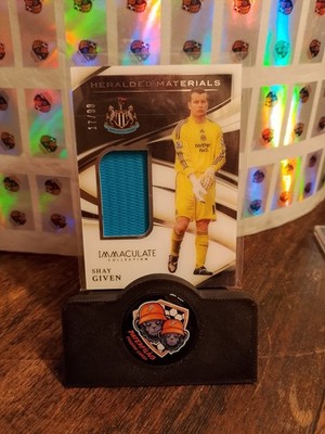 Shay Given /99 Match-worn Patch Relic Panini Immaculate Newcastle United Legend
