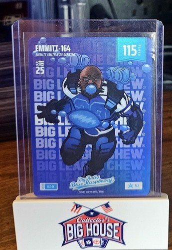 Bo Jackson Battle Arena Big League Chew NSCC Blue Emmitt-164 Smith #BLC-12