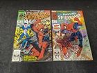 1989 MARVEL COMICS AMAZING SPIDER-MAN #326 #327 VINTAGE VF+ Visit My eBay Store