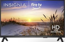 Insignia Fire TV 24 in LED HD Smart TV Flat Screen HDMI Built-in Speakers Black
