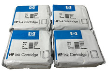 HP 10 + HP 82 4 CARTUCCE ORIGINALI NERO CIANO MAGENTA GIALLO DESIGNJET 500/510/8