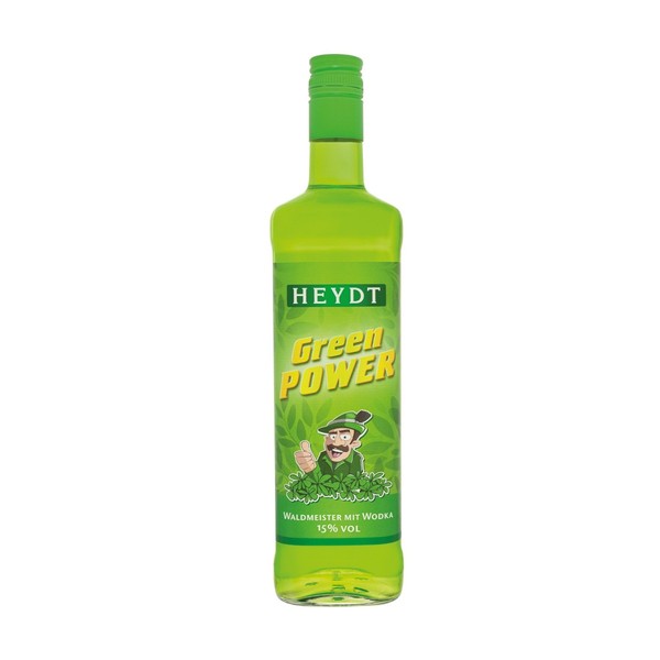 Heydt Green Power Waldmeister Mit Wodka LiköR 15 Prozent Flasche 700Ml-image