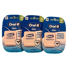 Oral-B Glide Dental Floss Original Version Unflavored Pro Health 54.6 YD 3 Pack