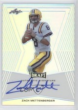 2014 Leaf Metal Draft Zach Mettenberger #BA-ZM1 Auto 0p5