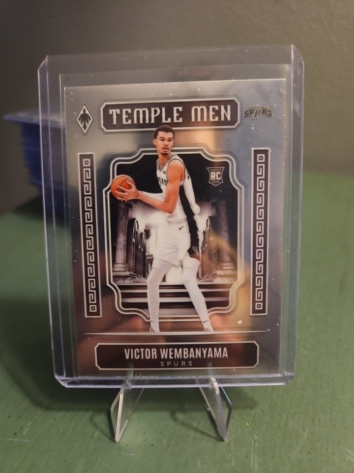 2023-24 Panini Phoenix - Temple Men #7 Victor Wembanyama (RC)