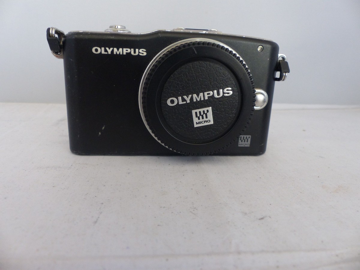 OLYMPUS ミラーレス一眼 PEN mini E-PM1 ボディ ブラック E-PM1 BODY 